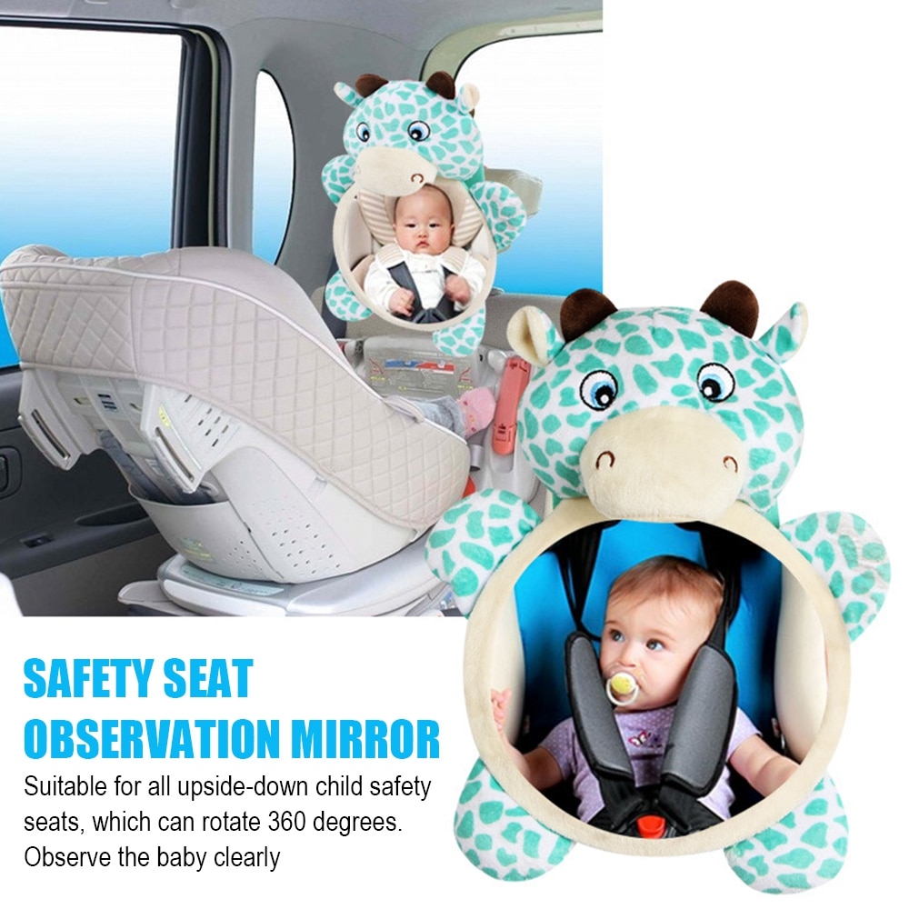 Rear Mirror Car Headrest Baby Supplies Compact Size Long-lasting Detection