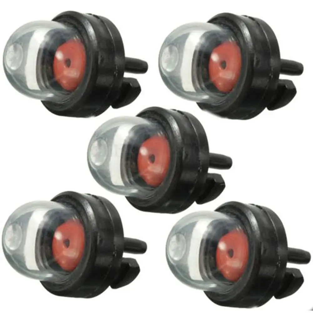 5PCS blowers Brushcutter Clear Bulb tool Eradicator Chainsaws Trimmer Carburetor Oil bubble Fuel