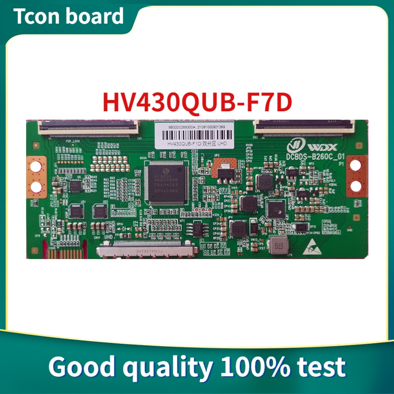 The Newly Upgraded for BOE Tcon Board HV430QUB-F7D 4K Supports Single and Double Partitions.