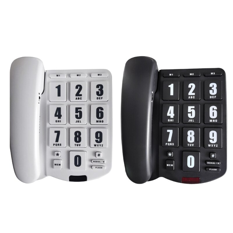 Ringtone Fixed Home Phone for Seniors and Hearing Impaired Individuals