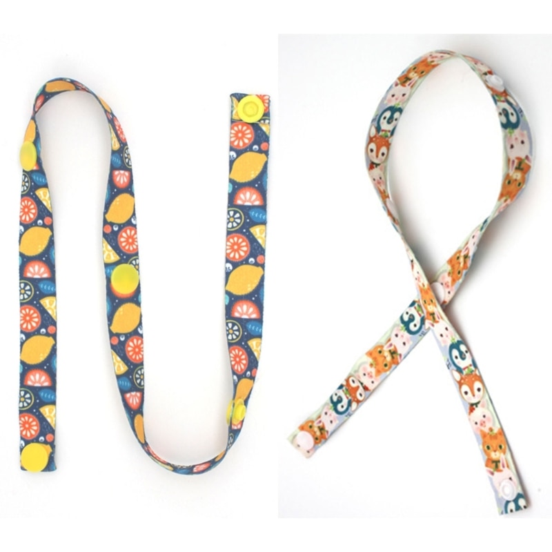 Baby Stroller Toy Pacifier Chain Anti-Lost Strap Fixed Lanyard Cart Anti Drop
