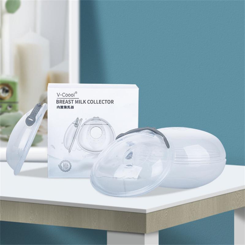 Milk Container Baby Care Anti Galactorrhea Pad Soft Reusable Silicone Milk Cup Portable Nursing Pad Breast Milk Collector