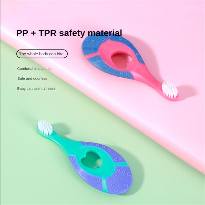 Kid Care Toothbrush Oral Care Cleaning Toothbrushes Safe Baby Toothbrush Ultra-fine Soft Hair Childrens Toothbrush