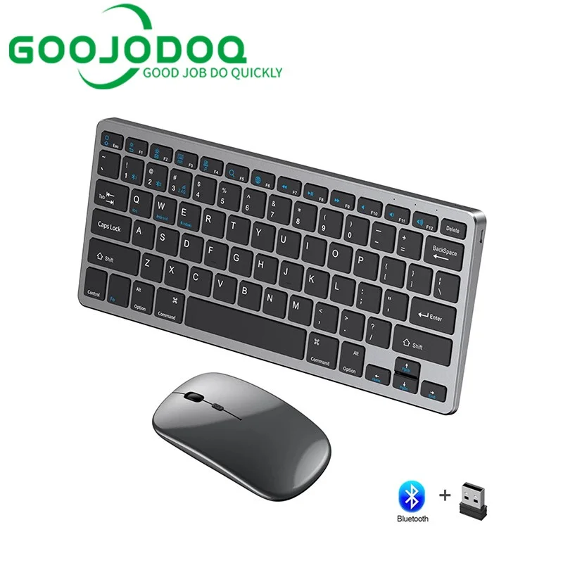 Wireless Keyboard Bluetooth 5.0&2.4G Mini Multimedia teclado bluetooth For Laptop PC TV iPad Macbook