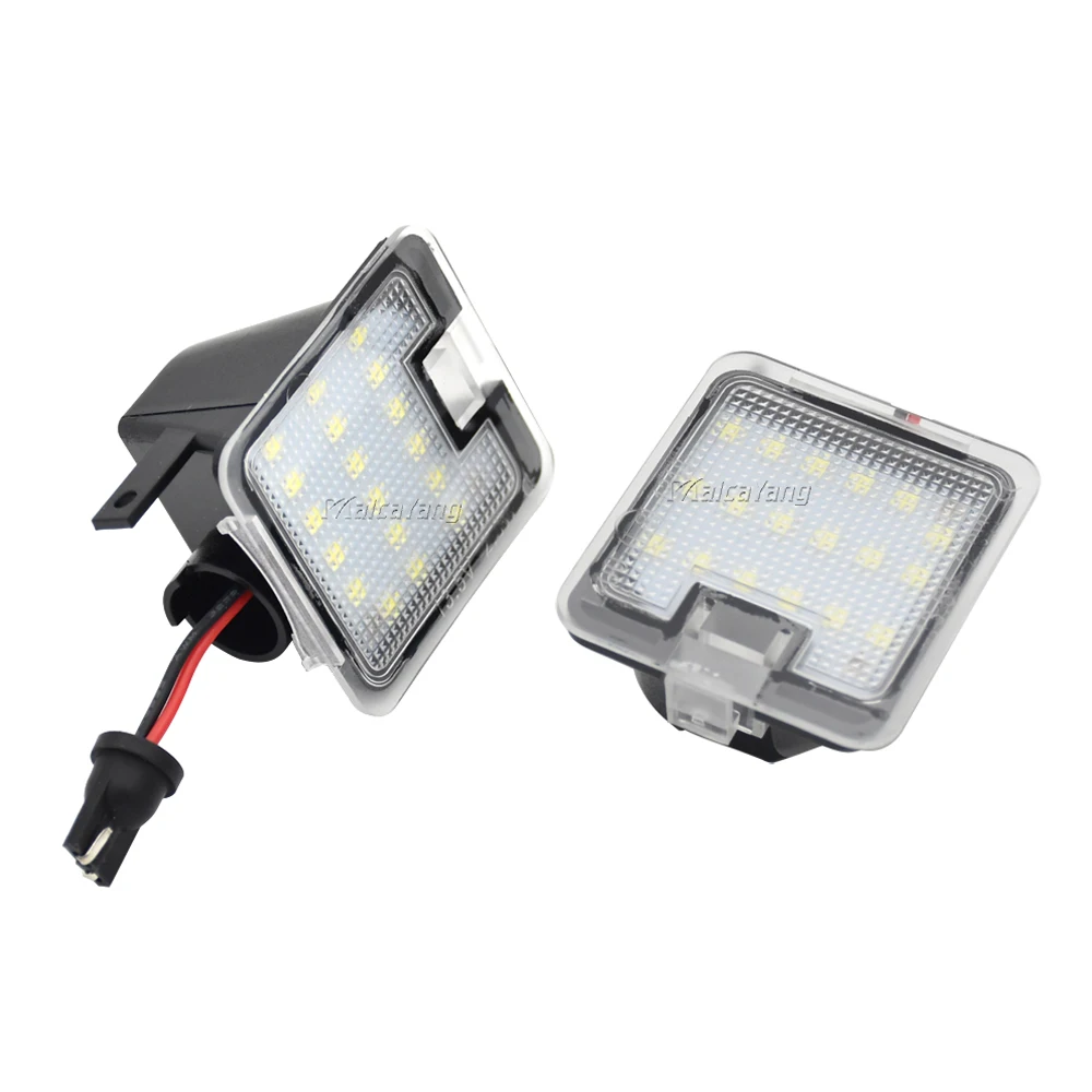 LED Puddle Light Under Side Mirror Light For Ford Focus MK3 MK2 Mondeo MKIV MKV Kuga C-Max Escape