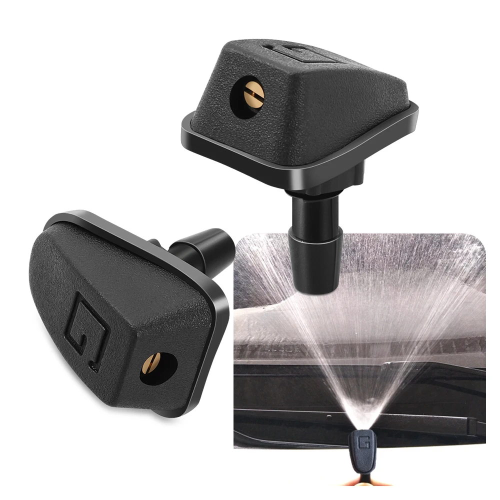 2Pcs Auto Car Windshield Washer Wiper Water Spray Nozzle Fit for Opel Astra G J H Insignia Zafira