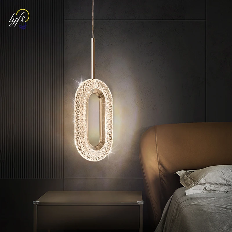Lustre Led Pendant Lights Hanging Lamps For Ceiling Kitchen Home Dining Table Bedside Living Room