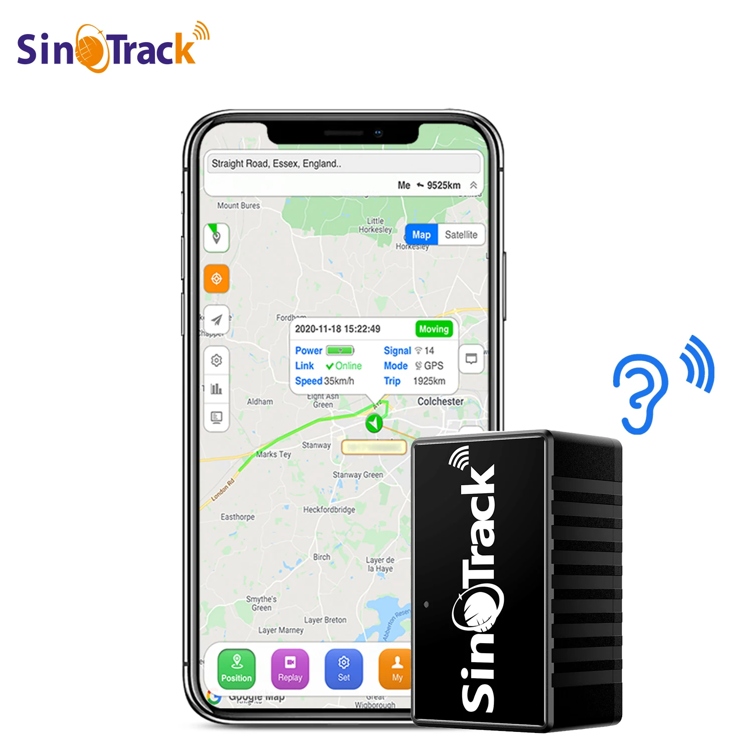 Mini Builtin Battery GSM GPS tracker ST-903 for Car Kids Personal Voice Monitor Pet track device