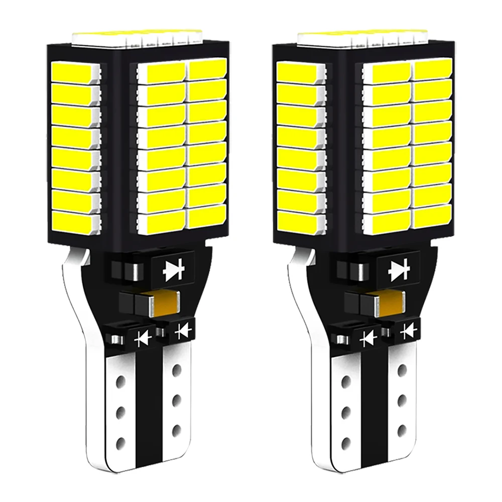 2000LM Canbus T15 Led High Power T16 Reversa Lights for Car Bulb Back Up W16W No Hyper Flash Xenon