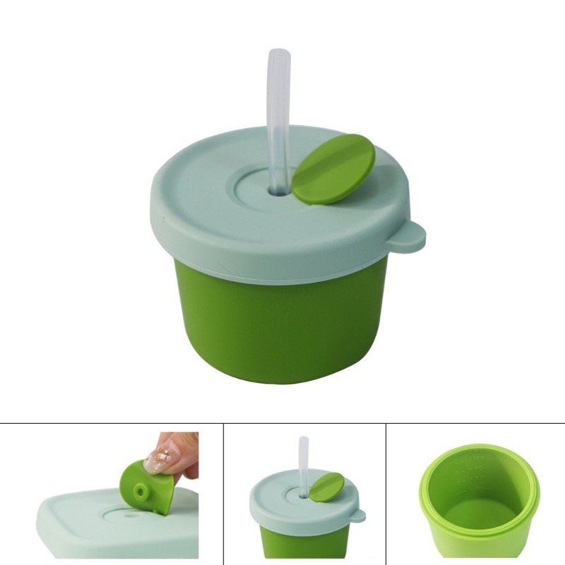 Baby Complementary Food Storage Box 150ml Portable Mini Airtight Preservation Box Container for Busy Parents QX2D