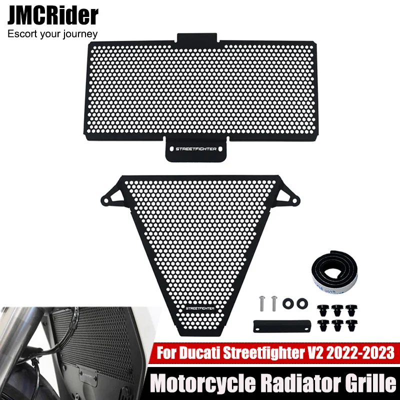 Motorcycle Radiator Guard Protector Grill Cover Grille Protection For Ducati Streetfighter Street