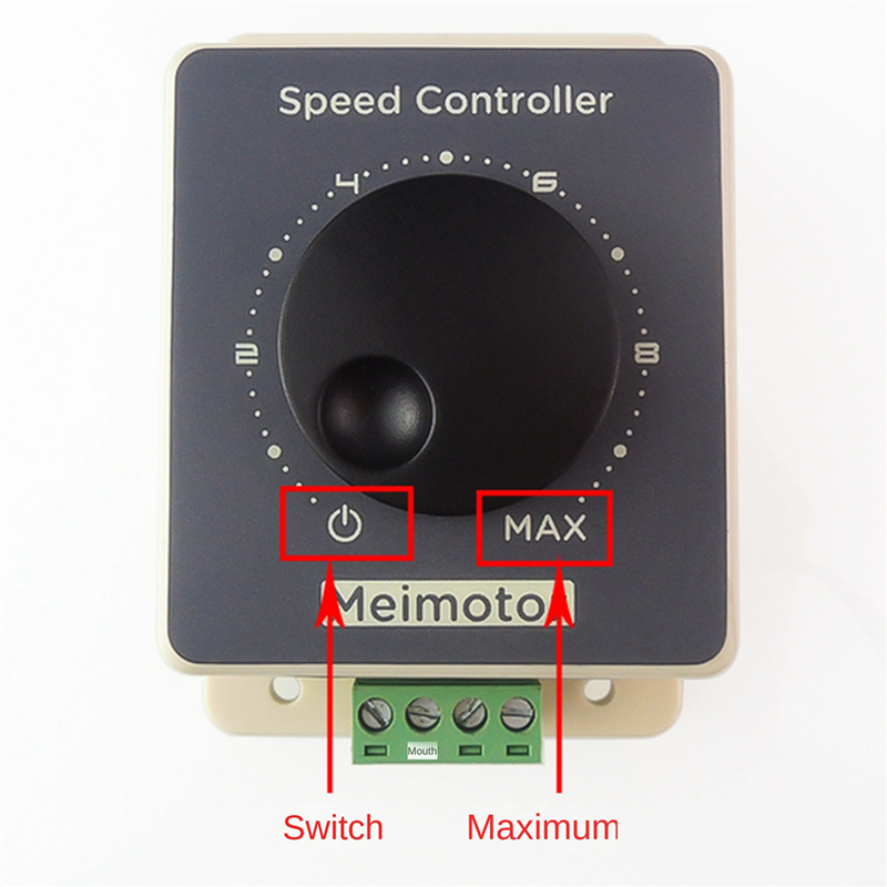 CCM96SK PWM DC Motor Motor Governor 12V 24V 36V 48V 20A High Power Waterproof DC Controller