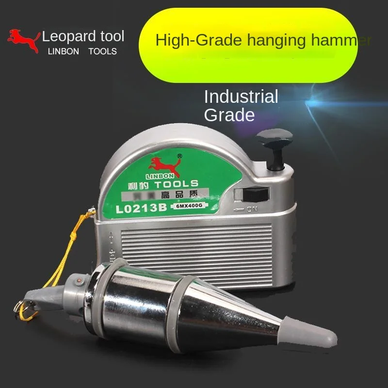 LINBON Automatic Shrinkage Plumb Bob Setter Magnetic Rite Hanging Wire Hammer Magnetic Plumb Bob