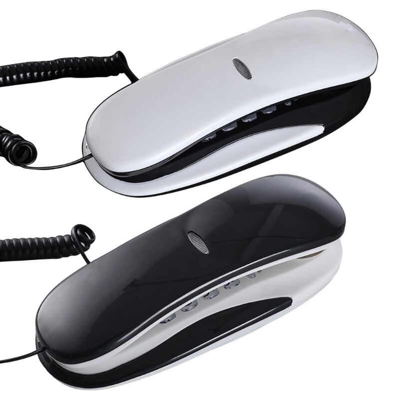 Wall-Mounted Landline Portable Mini Landline Telephone for Office Hotel Home Dropship