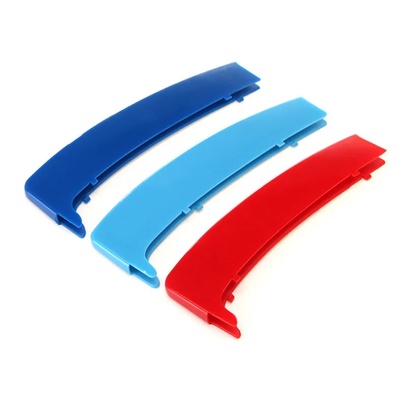3D Car Grille Network Grill Cover Clip Trim 3 Colors For BMW 1 Series E81 E82 E87 E88 2004 2005 2006