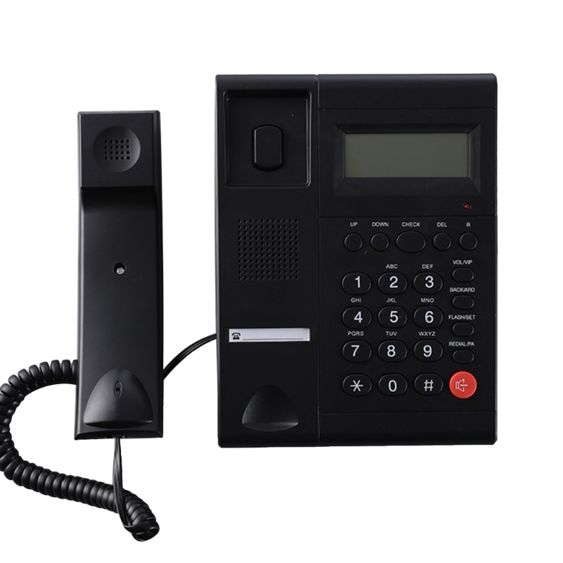 Landline Telephone Desktop Telephone Fixed Telephone Caller Telephone Front Desk Home Office with Call Display Telephone