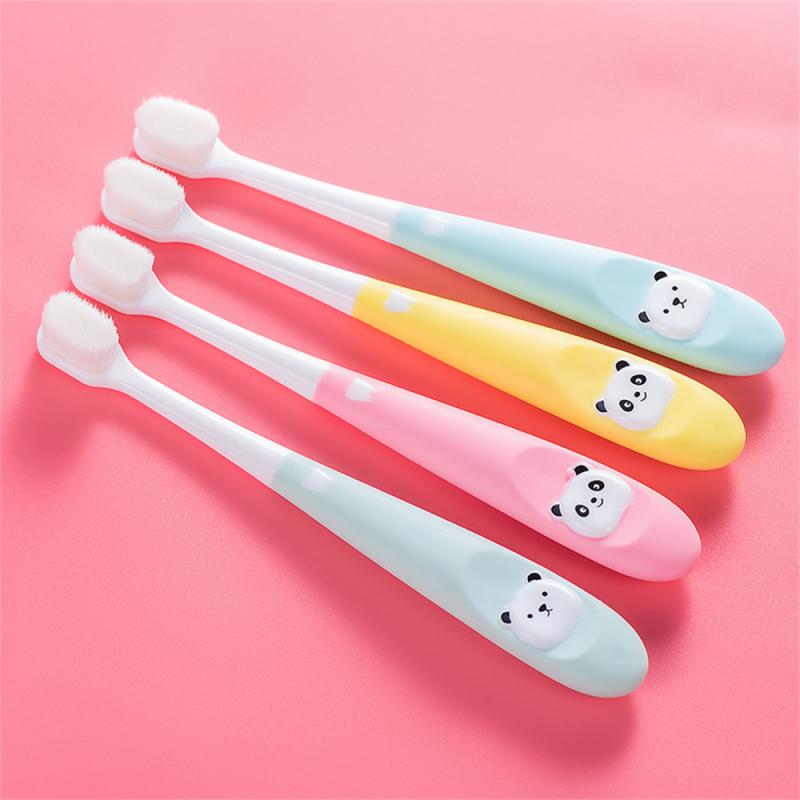 Baby Care Portable Toothbrush Not Hurt Teeth 2-12 Year Old Children Toothbrush Oral Care Easy To Wash Cute Baby Brush