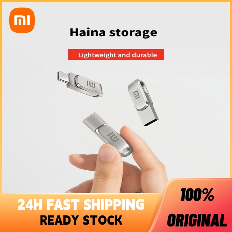 New Xiaomi U Disk 3.0 2TB Portable SSD Hard Drive High-speed Flash Drive USB Pen Drive External Flash Memory For Laptop Desktop