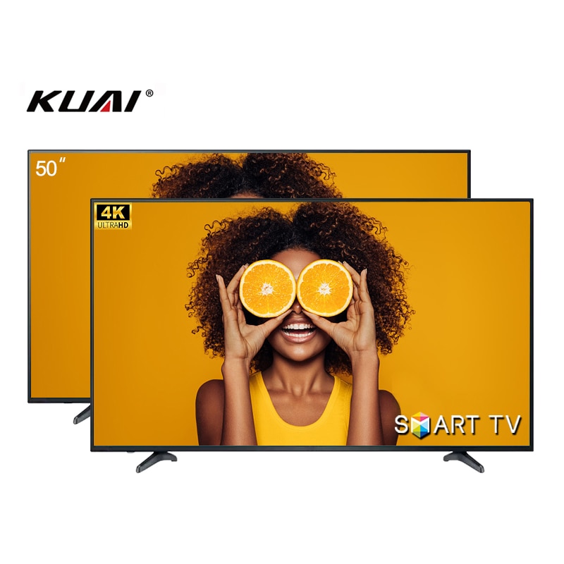 cheap price qled smart television 50 55 inch Android 4k LED smart tv