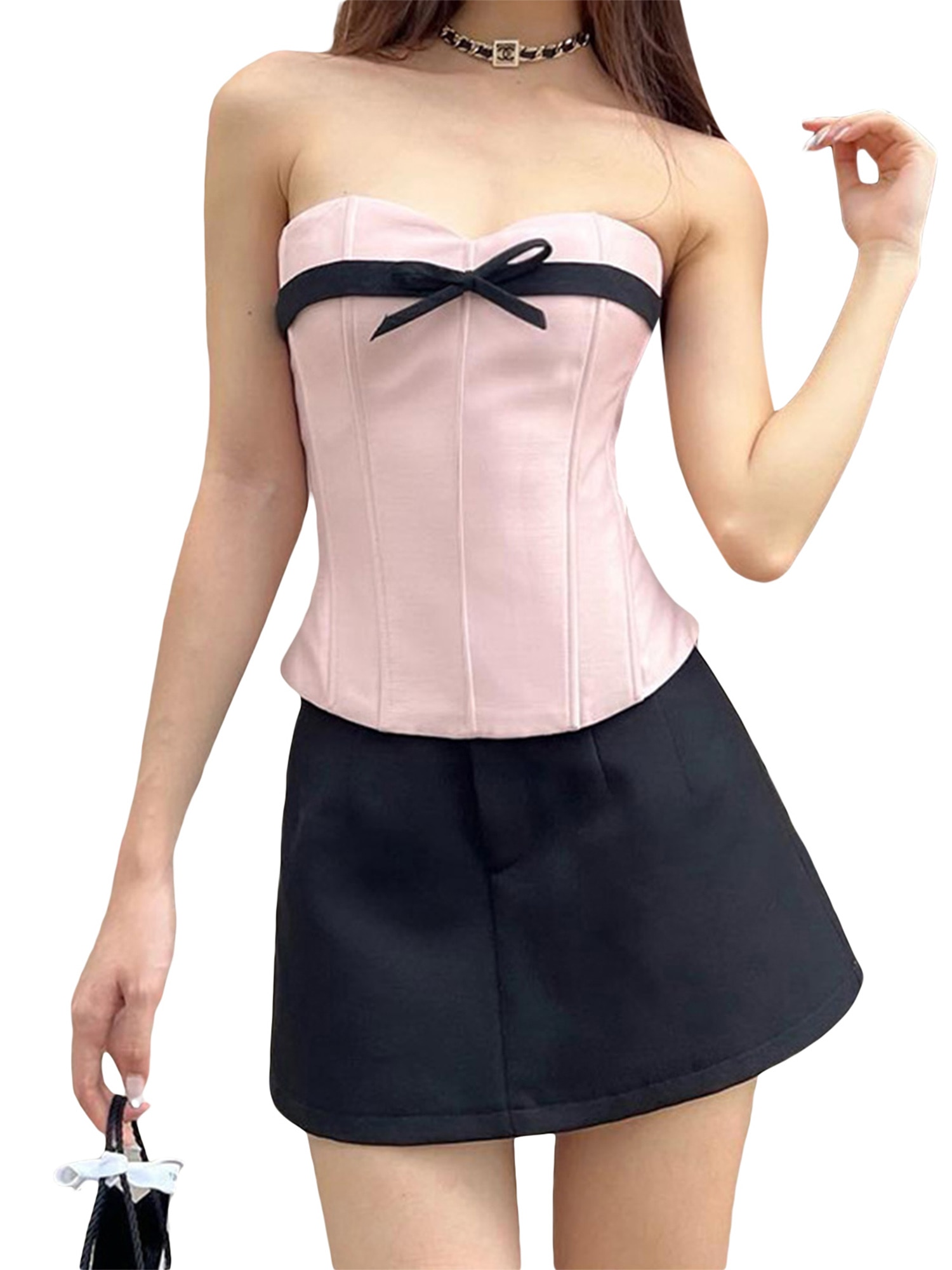 Stylish Off-Shoulder Blouses for Ladies Elegant Ruffled Bardot Tops Fashionable Sleeveless Chic Party Shirt