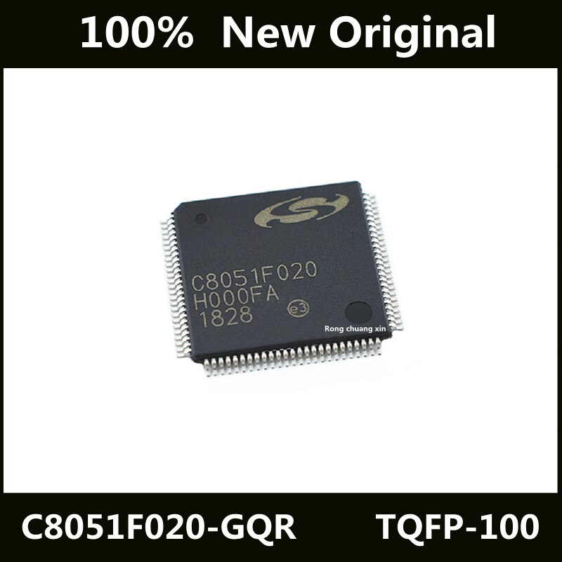 New Original C8051F020 C8051F020-GQR Packaged QFP100 Microcontroller Chip