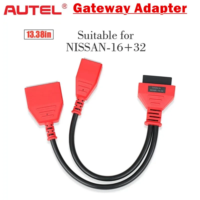 Autel 16+32 Gateway Adapter for Nissan Sylphy Key Adding No Need Password Work with IM608 IM508