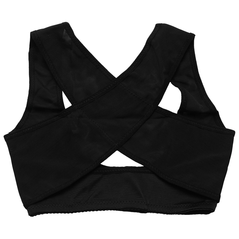 Adjustable Women Elastic Back Support Belt Chest Posture Corrector Shoulder Brace Body Shaper Corset Health Care /S
