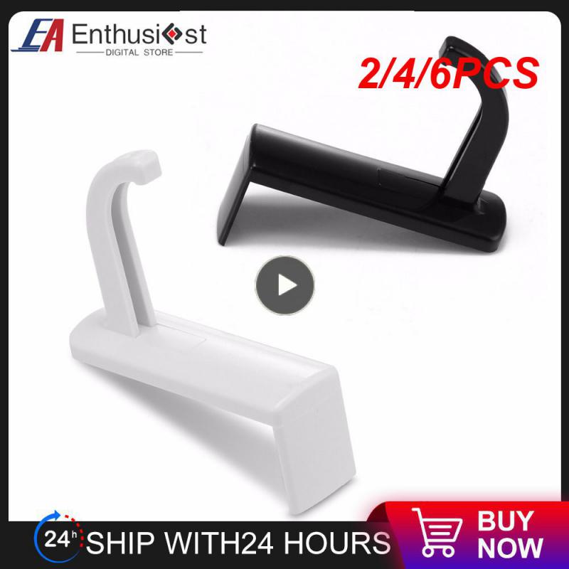 2/4/6PCS Multifunction Bracket Household Special Hook Anti-fall Water Proof Headphone Stand