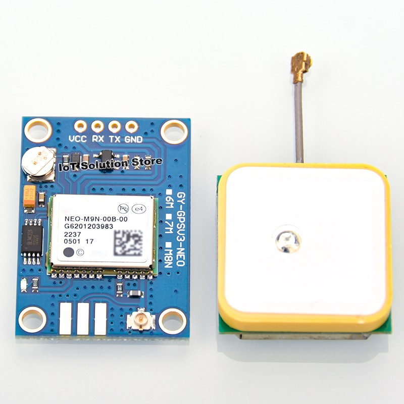 GY-GPSV3-M9N NEO-M9N GPS Glonass BDS GNSS Receiver Module with Active Antenna NEO-M9N-00B NEO-M9N-00B-00 GY-GPSV3-NEO NEOM9N