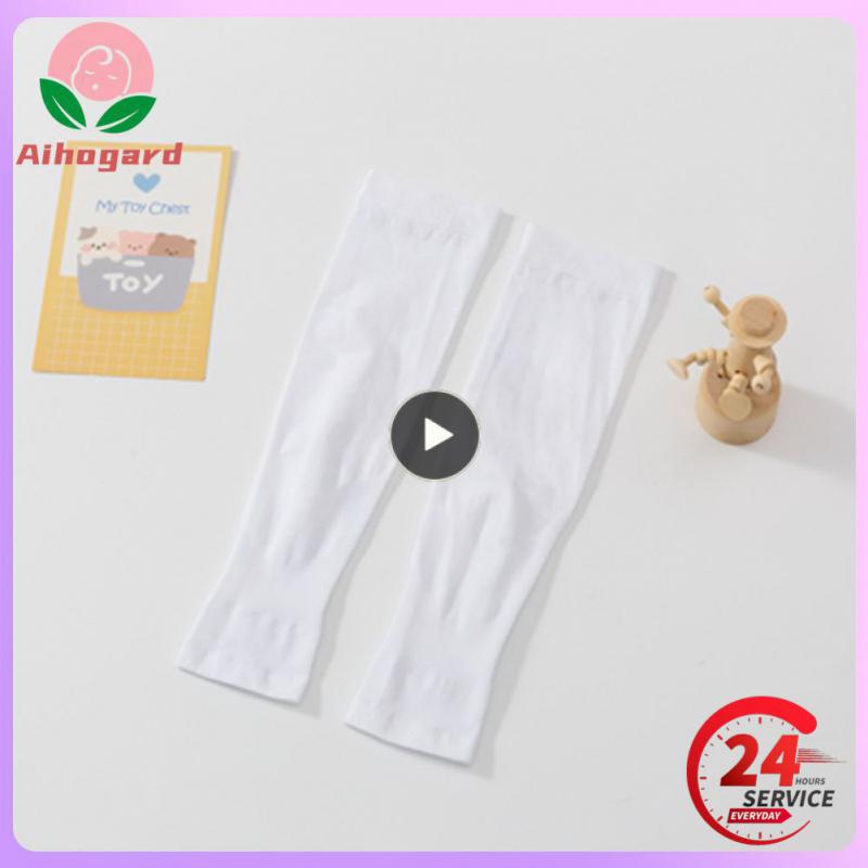 Sunscreen Ice Sleeve Uv Protection Solid Color Childrens Ice Sleeve Breathable Mosquito Repellent Ice Sleeve Sports Sleeve