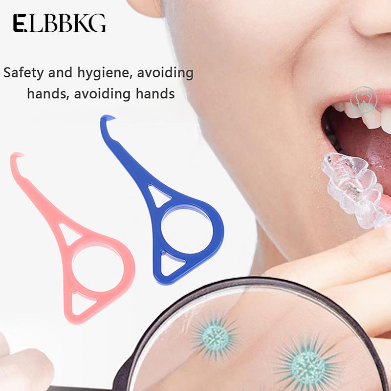 Dental Brace Extractor Aligner Remove Hook Tooth Socket Removal Tool Orthodontic Aligner Oral Care Independent Pack Candy Color