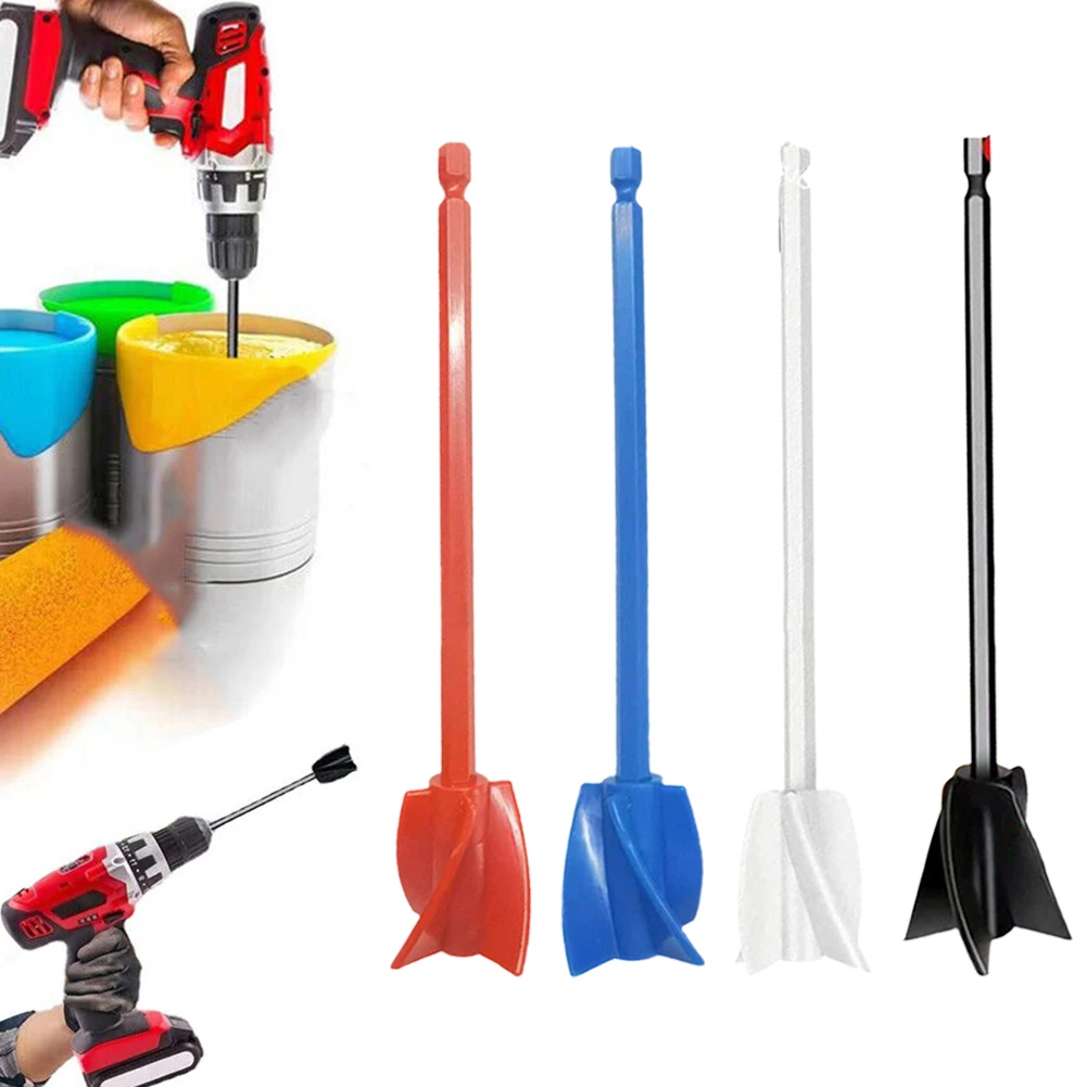 Epoxy Mixer Paint Drill Attachment Paddle Consistency Liquids Resin Head Stirrer Mixer Paint Resin