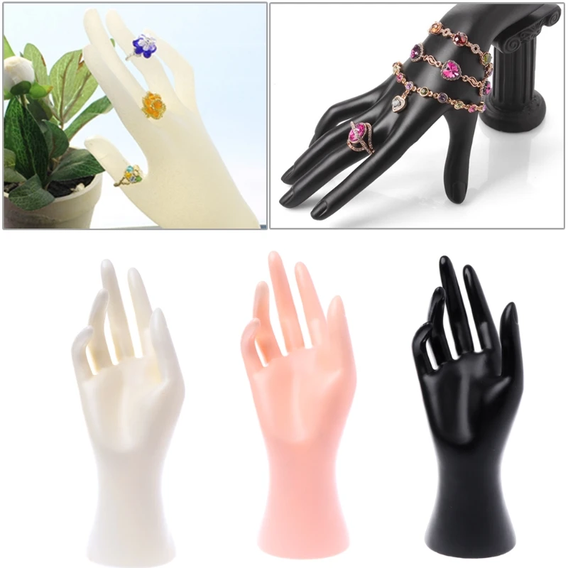 New Fashion Female Mannequin Hand For Jewelry Display Ring Bracelet Watch Stand Organizer Model