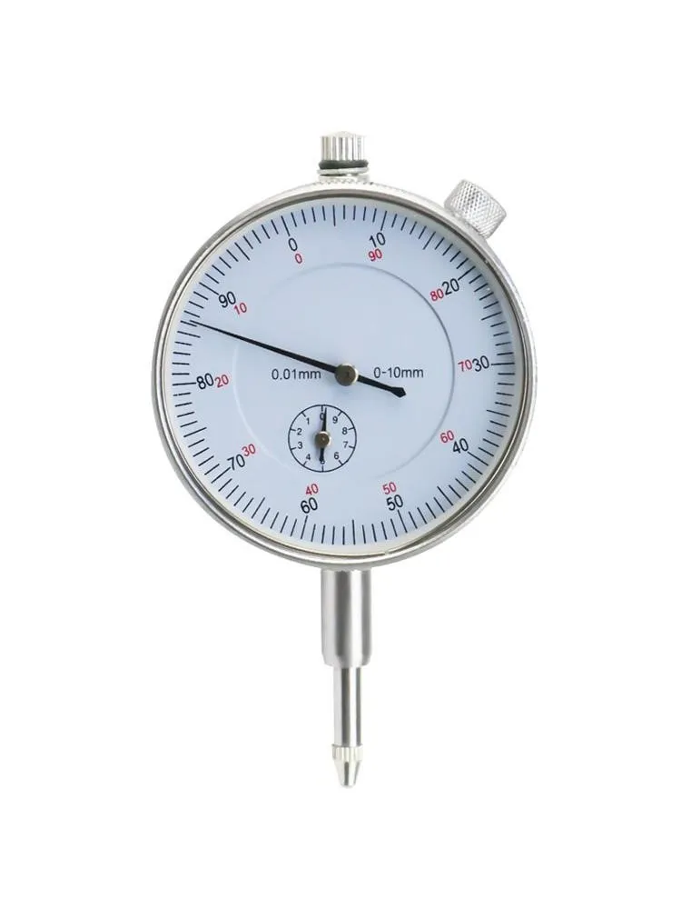 Precision 0.01mm Dial Indicator Gauge 0-10mm Meter Precise 0.01mm Resolution Indicator Gauge Mesure