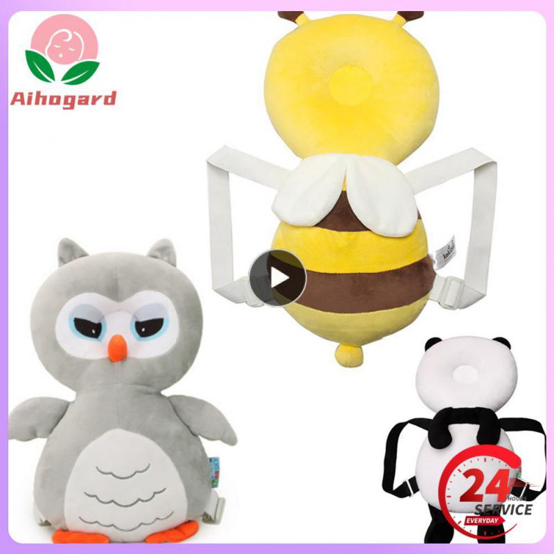 Cute Cartoon Toddler Anti-fall Pillow Baby Headrest Anti-fall Baby Head Protection Cartoon Pillow Comfortable Protection Pad