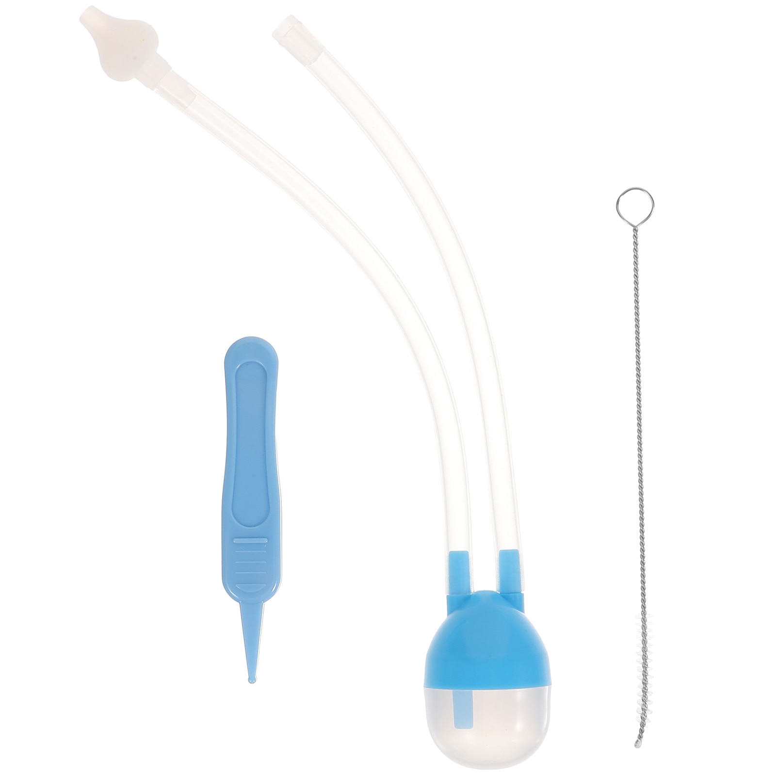 1 Set Baby Snot Cleaner Infant Nasal Aspirator Reusable Nose Sucker Infant Necessity for Small Baby