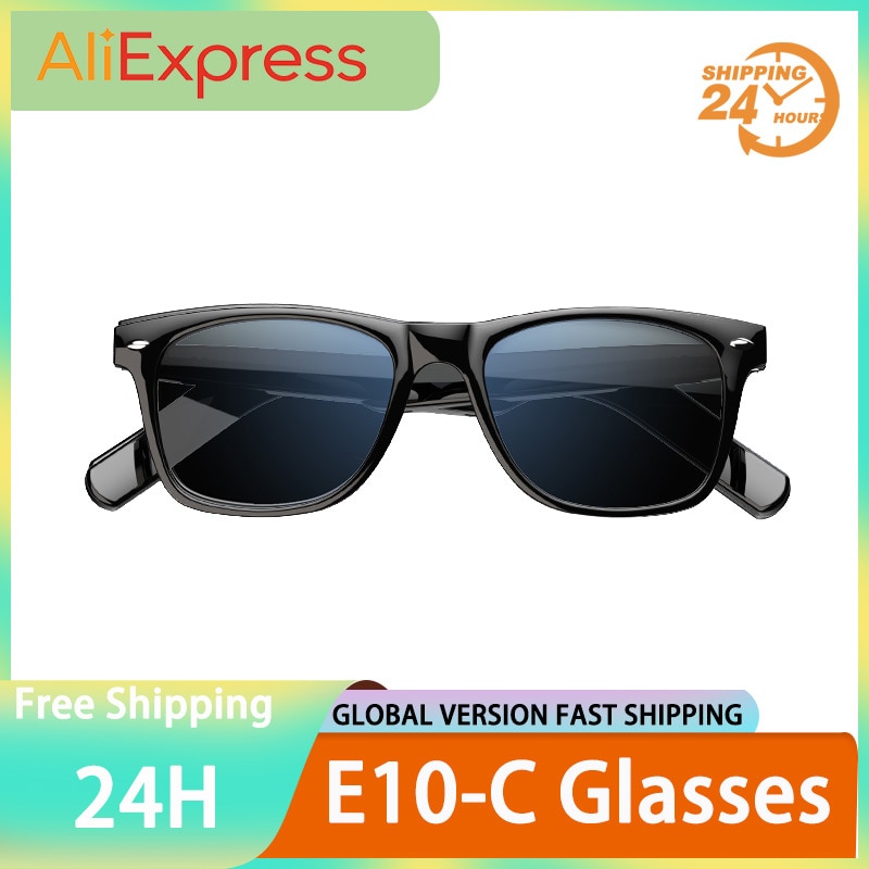 Sunglasses E10-C Bluetooth Call Compatible Camera Men Women Listening Music Wireless Charge Touch Control Smart Glasses 2023 New
