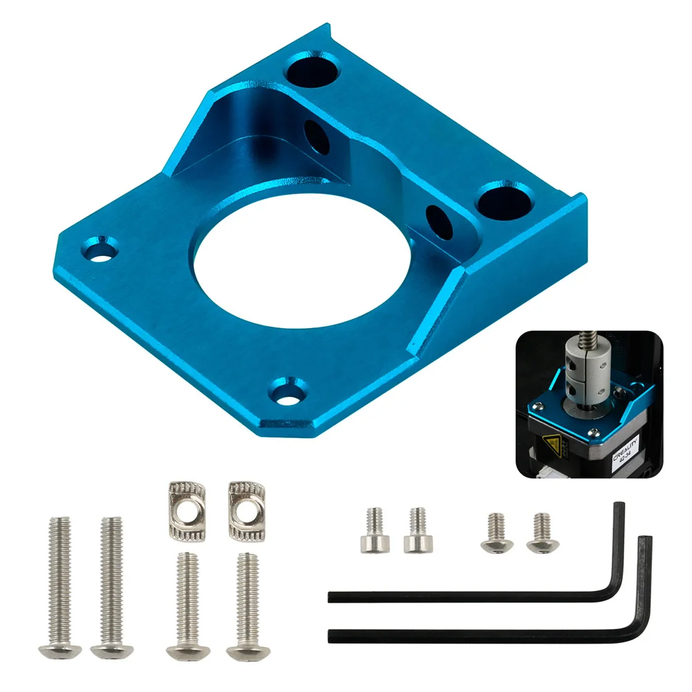 Z Axis Stepping Motor Fixing Holder Bracket for 3D Printer Stepper Motors Upgrade Base Mount For