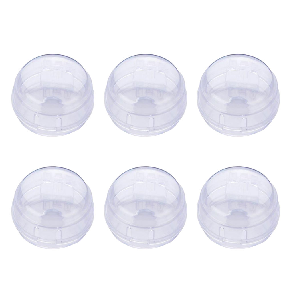 6 Pieces Stove Knob Cover Detachable Protector Switch Button Covers