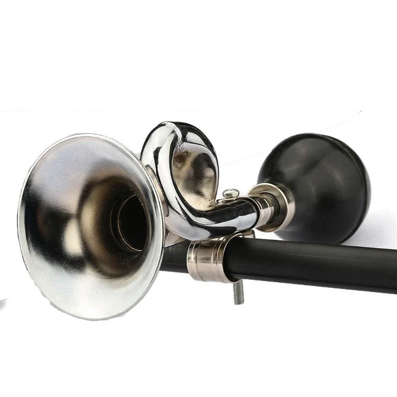 Retro Bicycle Snail Air Horn Loud Full Mouthed Bicycle Cycle Bike Bugle Trumpet Bell Mountain Bike