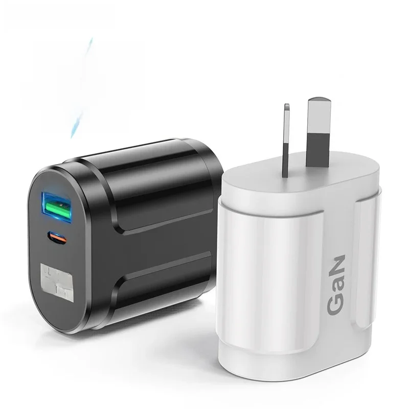 USLION 65W GaN USB Charger AU EU US UK Plug Fast Charging Tablet Laptop USB C Quick Charge QC 3.0