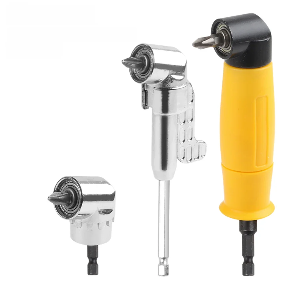 Hex Bit Adjustable 105/90 Degree Angle Screwdriver Socket Holder Adapter Bits Angle Drill Bit