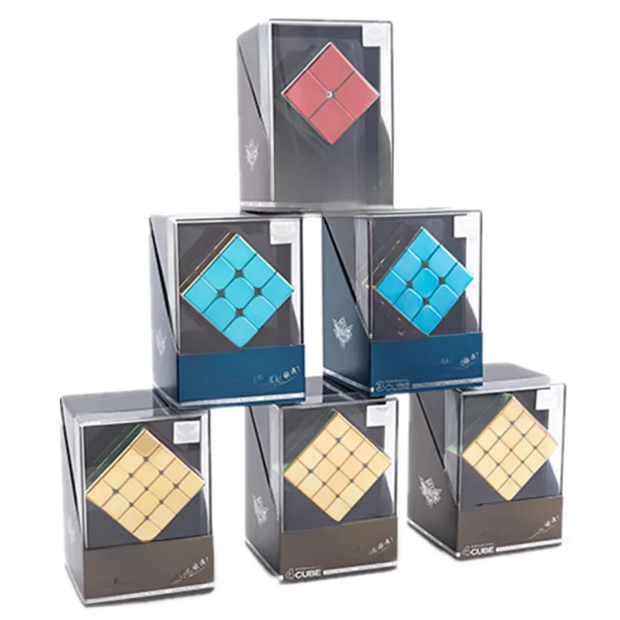 [Picub] Cyclone Boy Metal Magnetic 2x2 3x3 4x4 Magic Cube Professional SpeedCube Cubo Magico Puzzle