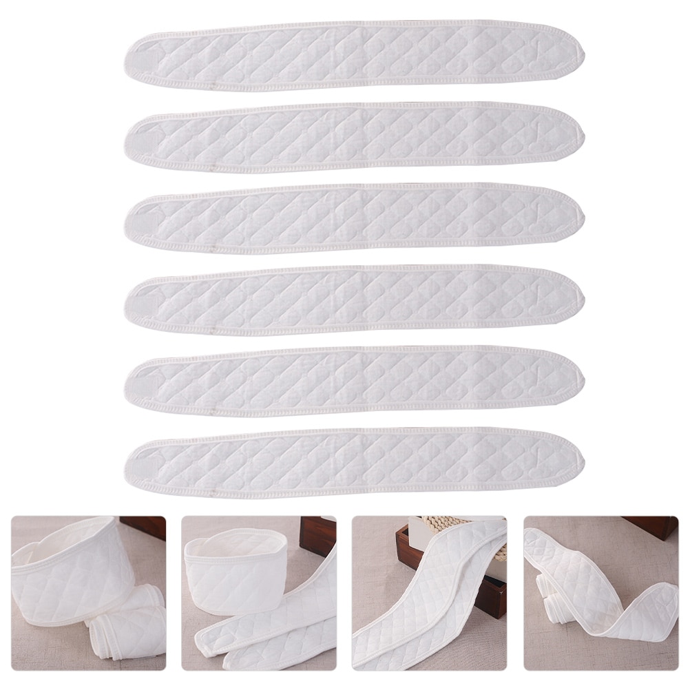 6 Pcs Umbilical Cord Infant Bellyband Baby Toddler Gift Pure Cotton Navel Protection Belt Gifts