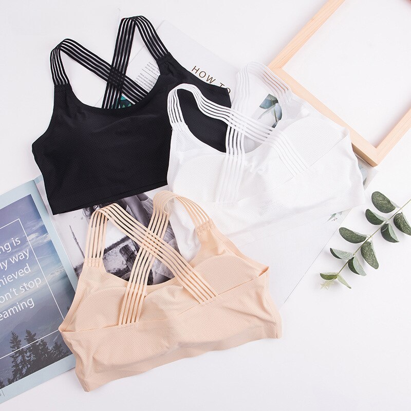Women Sexy Back Yoga Sports Bra Shockproof Breathable Women Sport Bra Sportswear Athletic Gym Fitness Running Yoga Vest Tops