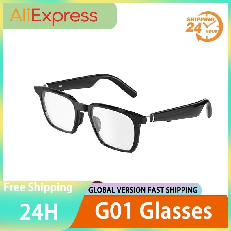 Smart Glasses G01-09 Bluetooth Call Listen Music Touch Control AI Voice Assistant Sports Outdoor Driving Anti-Blue Light Glasses