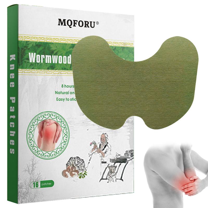 16pcs Knee Neck Plaster Sticker Wormwood Extract Knee Neck Joint Aches Relieving Paster Knee Rheumatoid Body Patch