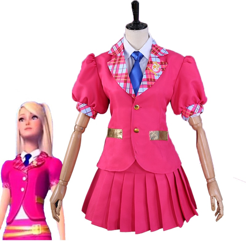 Children Princess Academy Cosplay Costume 3Pcs Baby Girl Dracy Dress Kids Birthday Party Dress Infant Halloween Perform Clothes