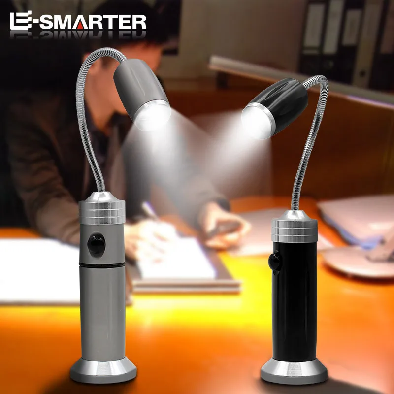 LED Flashlight Outdoor BBQ Light Zoomable Super Bright Grill Lamp Adjustable 360° Camping Emergency