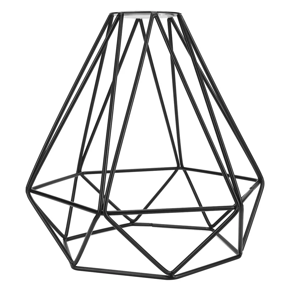 Modern Chandelier Lamp Vintage Industrial Pendant Light Iron Lampshade for Kitchen Bedroom Luminaire